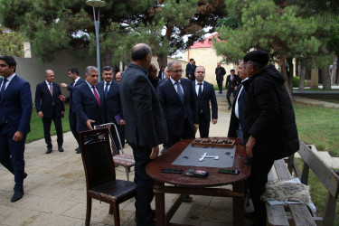 Badamdar qəsəbəsi Heydər Əliyev parkında sakinlərlə görüş keçirilmişdir