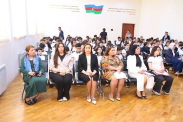 “İnsan Hüquqları Aylığı” çərçivəsində Səbail rayonunda məişət zorakılığına qarşı maarifləndirici tədbir keçirilmişdir