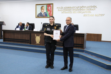 Səbaildə Azərbaycan Polisinin yaranmasının 108-ci ildönümünə həsr olunmuş tədbir keçirilib