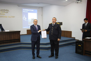 Səbaildə 2 İyul - Azərbaycan Polisi Gününə həsr olunmuş tədbir keçirilib