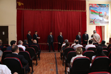 Rayon İcra Hakimiyyətinin başçısı Badamdar qəsəbəsində sakinlərlə səyyar görüş keçirmişdir