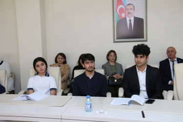 “Heydər Əliyev və Azərbaycan tarixi” mövzusunda referat-yazı müsabiqəsinin yekun mərhələsi keçirilmişdir