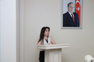 Səbail Rayon İcra Hakimiyyətində 1 Avqust – Azərbaycan Əlifbası və Azərbaycan Dili Gününə həsr olunmuş tədbir keçirilib