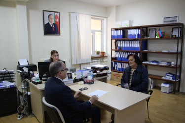 Səbail Rayon İcra Hakimiyyətində keçirilən vətəndaş qəbulları