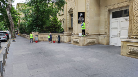 Səbail rayon ərazisində növbəti iməcilik işləri həyata keçirilmişdir