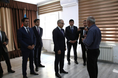 Rayon İcra Hakimiyyətinin başçısı sakinlərlə səyyar görüş keçirmişdir