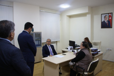 Səbail Rayon İcra Hakimiyyətində keçirilən vətəndaş qəbulları