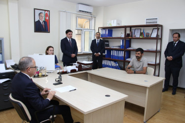 Səbail Rayon İcra Hakimiyyətində keçirilən vətəndaş qəbulları