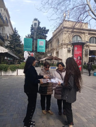 Səbail rayonunda “Məişət zorakılığı nədir?” mövzusunda maarifləndirici tədbir keçirilmişdir