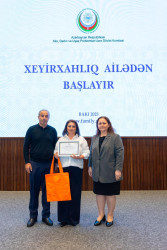 Səbaildə rayonunda “Xeyirxahlıq ailədən başlayır” adlı təlim keçirilib