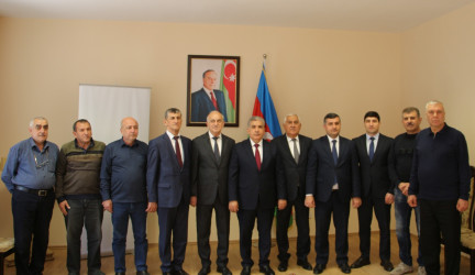 Səbaildə Çernobıl əlilləri və onların ailə üzvləri ilə görüş keçirilib