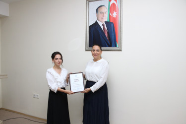 Səbaildə 5 oktyabr - Beynəlxalq Müəllimlər Günü qeyd olundu