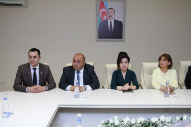 Səbail rayonunda “Tarixi yaddaşdan gələcəyə: Qərbi Azərbaycanın Memarlıq İrsi” mövzusunda tədbir keçirilmişdir