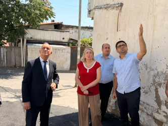 Səbail Bələdiyyəsi tərəfindən Bayıl yaşayış massivində sakinlərlə görüş keçirilib, müraciətlər dinlənilib