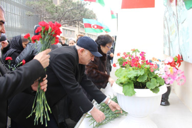 Vətən müharibəsi şəhidi Əli Nağıyevin doğum günü ilə əlaqədar ailə üzvləri ziyarət olunub