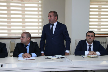 Səbail rayonunda “Su hövzələrində insanların təhlükəsizliyinin təmin edilməsi” mövzusunda müşavirə keçirilmişdir