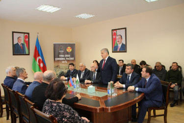 Səbaildə Çernobıl əlilləri və onların ailə üzvləri ilə görüş keçirilib