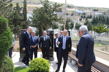 Vətən müharibəsi şəhidlərinin məzarları ziyarət olundu