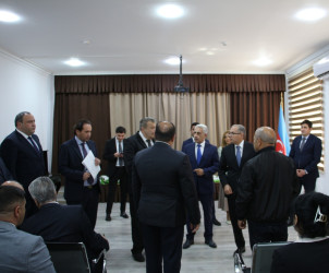 Rayon İcra Hakimiyyətinin başçısı sakinlərlə səyyar görüş keçirmişdir