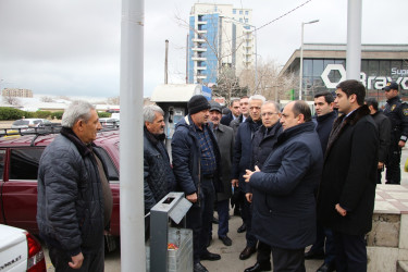 Rayon İcra Hakimiyyətinin başçısı 20-ci sahə yaşayış massivində sakinlərin müraciətlərini dinləmişdir