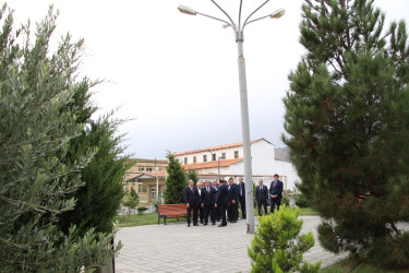 Rayon İcra Hakimiyyətinin başçısı Gülbala Əliyev küçəsinə baxış keçirmişdir