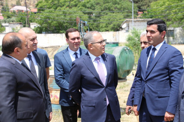 Rayon İcra Hakimiyyətinin başçısı tərəfindən vətəndaş müraciəti ilə əlaqədar məsələyə yerində baxış keçirilmişdir