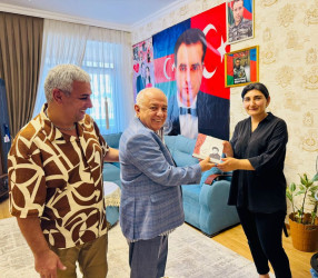 Səbail rayonunda şəhidlərin  ailə üzvləri ziyarət olunur