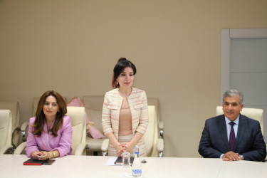 3 nömrəli musiqi məktəbinin direktoru Məhin Orucova yubileyi münasibətilə təbrik olundu