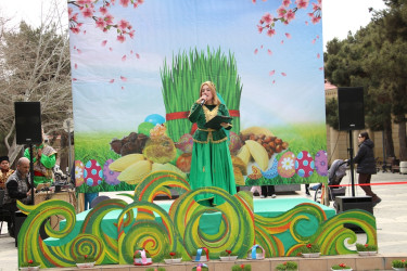 Səbail rayonunda Novruz şənliyi