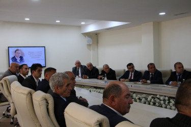 Səbail rayonunda 5 iyun – Su təsərrüfatı və meliorasiya işçilərinin peşə bayramı qeyd edilib
