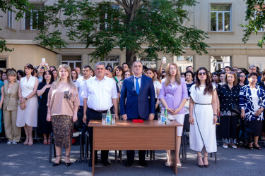 Səbail rayonunun ümumtəhsil məktəblərində “Son zəng” tədbirləri keçirilmişdir