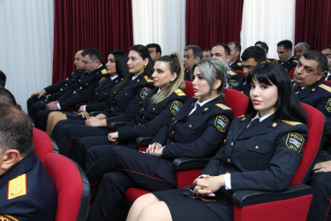 Səbaildə Azərbaycan Polisinin yaranmasının 108-ci ildönümünə həsr olunmuş tədbir keçirilib