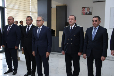 Səbail rayonunda 1 oktyabr - Prokurorluq işçilərinin peşə bayramı qeyd olunub