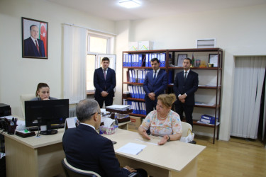 Səbail Rayon İcra Hakimiyyətində keçirilən vətəndaş qəbulları