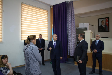 Rayon İcra Hakimiyyətinin başçısı 20-ci sahə yaşayış massivində sakinlərlə səyyar qəbul keçirmişdir