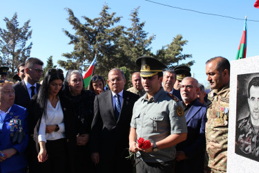 Anım Günü ilə əlaqədar Vətən müharibəsi şəhidlərinin məzarları ziyarət olunub