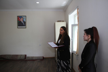 Səbaildə insan hüquqları və sosial hüquqlar barədə sakinlərlərlə maarifləndirici görüş keçirilmişdir