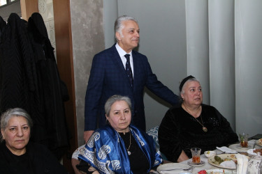 Səbaildə “8 Mart – Beynəlxalq Qadınlar Günü” münasibətilə şəhid anaları ilə görüş keçirilib