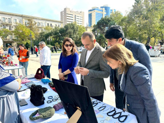 Səbaildə “İnklüzivlik və yaradıcı gənclərin əl işlərinə dəstək” adlı festival keçirilib