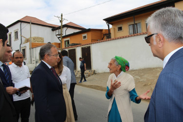 Bibiheybət qəsəbəsi, Namiq Quliyev küçəsində aparılan abadlıq və yenidənqurma işləri sürətlə davam edir