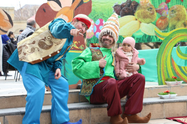 Səbail rayonunda Novruz şənliyi