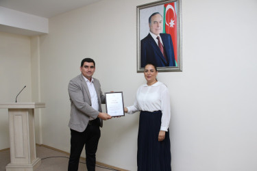 Səbaildə 5 oktyabr - Beynəlxalq Müəllimlər Günü qeyd olundu