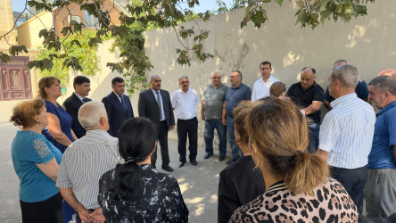 Səbail rayonunda ərazi icra nümayəndələri, bələdiyyə sədrləri və MKİS rəisləri tərəfindən keçirilən vətəndaş qəbulları