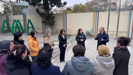 Səbail rayonunda “Gender əsaslı zorakılığa qarşı 16 günlük fəallıq” kampaniyası çərçivəsində maarifləndirmə işləri aparılır