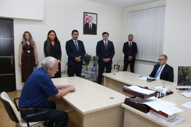 Səbail Rayon İcra Hakimiyyətində keçirilən vətəndaş qəbulları