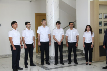 Səbail rayonunda 1 oktyabr - Prokurorluq işçilərinin peşə bayramı qeyd olunub