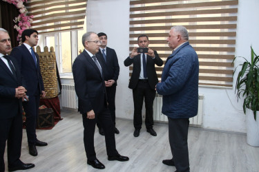 Rayon İcra Hakimiyyətinin başçısı sakinlərlə səyyar görüş keçirmişdir