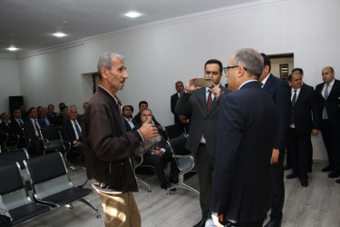 Rayon İcra Hakimiyyətinin başçısı sakinlərlə səyyar görüş keçirmişdir