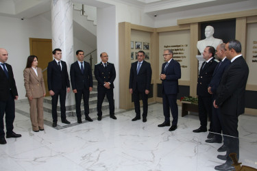 Səbail rayonunda 1 oktyabr - Prokurorluq işçilərinin peşə bayramı qeyd olunub