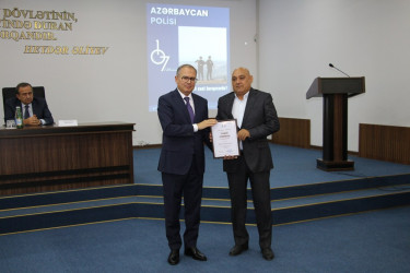 Səbaildə 2 İyul - Azərbaycan Polisi Gününə həsr olunmuş tədbir keçirilib